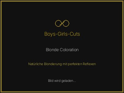 Moderne Damenfrisur mit Coloration